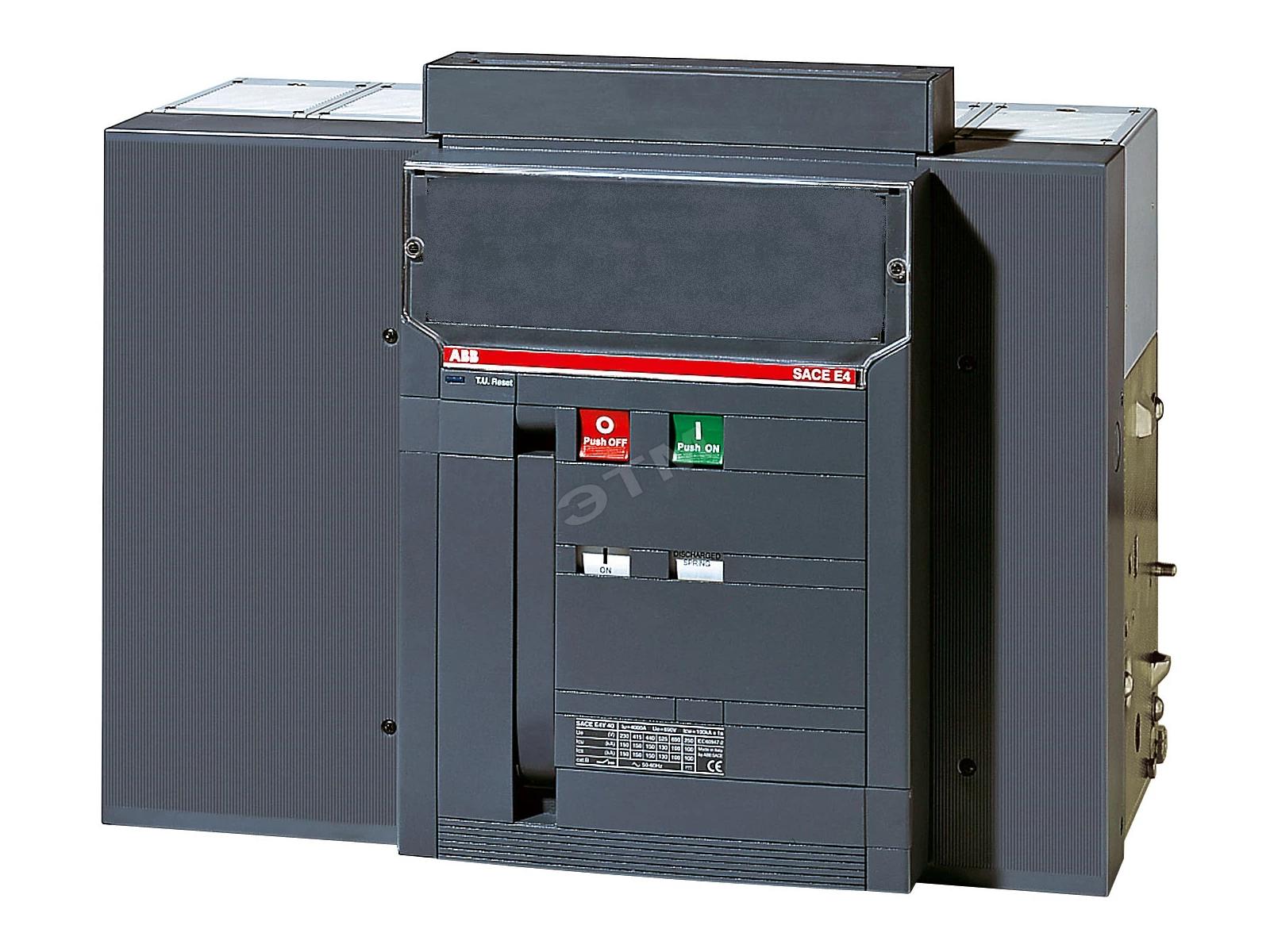Выключатель-разъединитель выкатной E4S/MS 4000 4p W MP