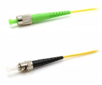 Патч-корд оптический LANMASTER, LSZH, симплексный, FC/APC-ST/UPC, SM OS2, 10 м