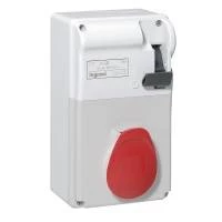 P17Щит с блок. 16А 3К+З 380В IP44