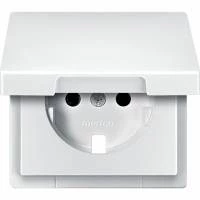 ЦЕНТР.ПЛАТА С КР.Д/МЕХ.РОЗ.SCHUKO БЕЛЫЙ MTN2340-4019