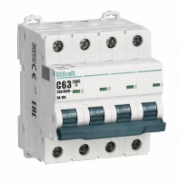 Авт. выкл. 4P B кривая 40A 10кА ВА-105