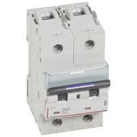 DX3 авт.выкл. 50кА 20А 2п D