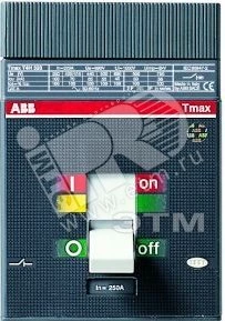 Выключатель автоматический T4N 250 TMA 125-1250 3p F F