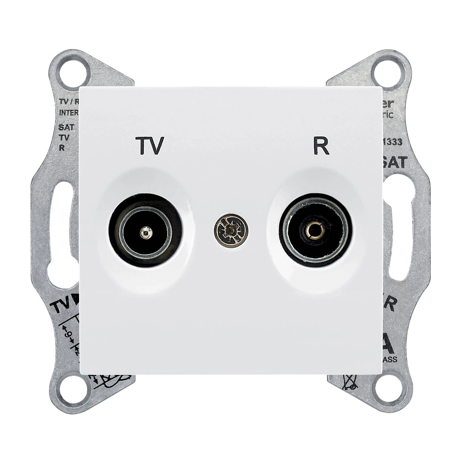 TV/R розетка проходная, бел. SDN3301821