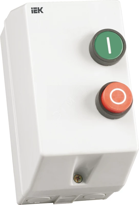 Контактор КМИ11260 12А IP54 с индикатором Ue=230В/АС3 ИЭК