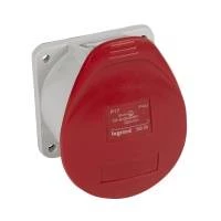 Розетка встр.пр. 32А 3К+H+З 380В IP44