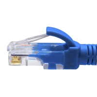 Патч-корд SUPRLAN U/UTP Cat.5e 4x2 26AWG (7x0.16mm) Cu PVC синий 3м 10-0109 10-0109