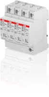 Ограничитель импульсных перенапряжений УЗИП OVR T2 4L 40-440 P QS ABB 2CTB803873R5100