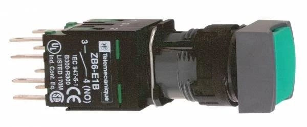 КНОПКА 16ММ ЗЕЛЕНАЯ XB6CA35B