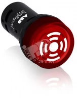 Зуммер CB1-613R с пульсирующим сигналом, с подсветкой, красный, 230 В AC