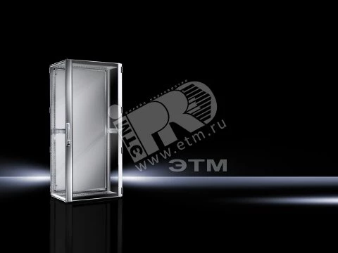 TS IT Шкаф 600х2000х600 с обзорной и стальной дверью, без 19", IP55