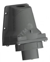 Вилка для монтажа на поверхность Easy&Safe 232EBS6W,32A,2P+E,IP67,12ч