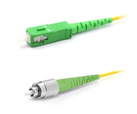 Патч-корд оптический LANMASTER, LSZH, симплексный, ST/APC-SC/APC, SM OS2, 3.0 м