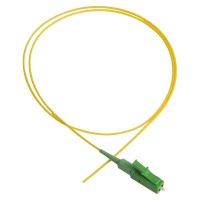 Пигтейл LANMASTER LC, APC, одномодовый, 2.0 м