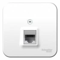 Розетка компьютерная BLANCA О/У RJ45, кат.5E, ИЗОЛ.ПЛ., белый