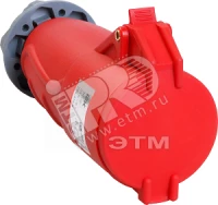 Розетка переносная ССИ-225 32А-6ч/200/346-240/415В 3Р+РЕ+N IP44 MAGNUM ИЭК