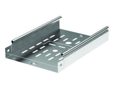 Лоток перфорированный 400х50 L 3000 толщ. 1,2 мм, цинк-ламельный