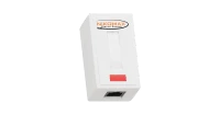 Настенная розетка NIKOMAX, 1 порт, Кат.6 (Класс E), 250МГц, RJ45/8P8C, 110/KRONE, T568A/B, на печатной плате, неэкранированная, белая - гарантия: 5 лет расширенная / 25 лет системная