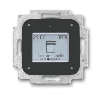 6108/60-500 6-и функциональный сенсор KNX с дисплеем + 5 входов