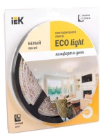 Светодиодная лента LED 5м блистер LSR-3528RGB54-4.8-IP65-12V IEK-eco