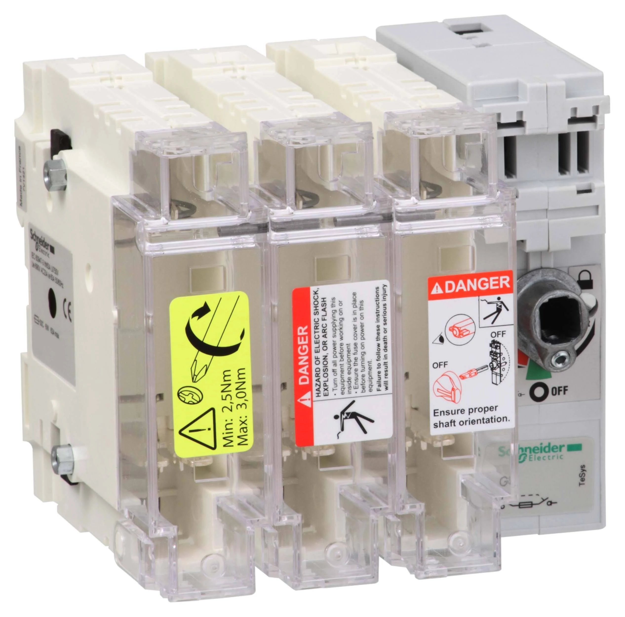 КОРП. ВКЛ-РАЗ-ПРЕДОХ.3P.РАЗМЕР 00С.63A GS2G3