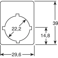 Шильдик SK615552-30 с надписью Slow