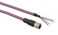 Кабель CANopen, прямой M12-А 5pin, Male-Female, 10м