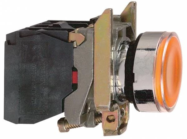 КНОПКА 22ММ 48-120В С ВОЗВ. С ПОДСВ. XB4BW35G5