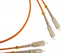 Патч-корд оптический LANMASTER, LSZH, дуплексный, SC/UPC-SC/UPC, SM, 20 м