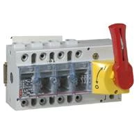 Выкл.VISTOP 4P 100A фронт. с красной рукояткой