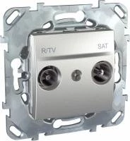 R-TV/SAT РОЗЕТКА ОКОНЕЧНАЯ АЛЮМ