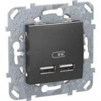 2 USB зарядное устройство 2.1А, граф