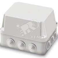 Коробка расп,гермет,с вводами пласт,винт IP55 220х170х150мм ШхВхГ